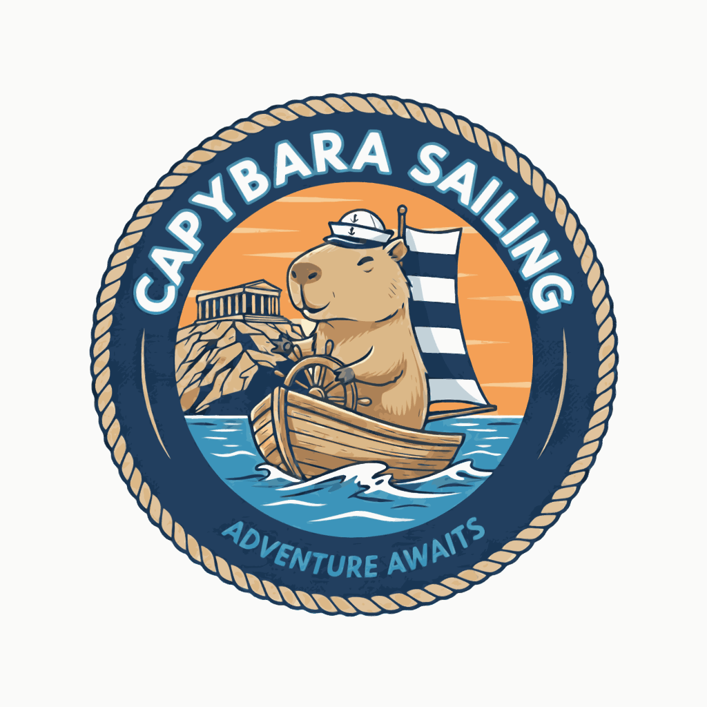 Capybara Sailing Logo